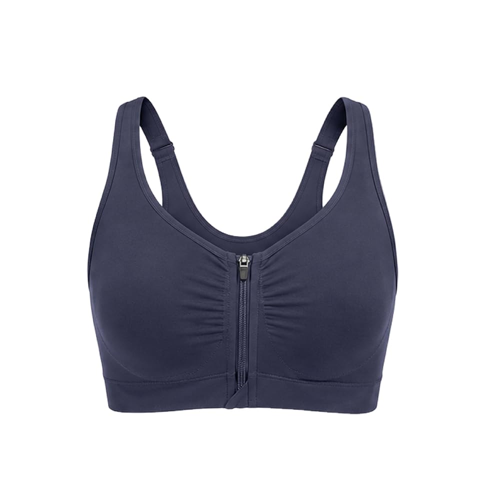 Women's Graphene Front-Closure Sports Bra with Support