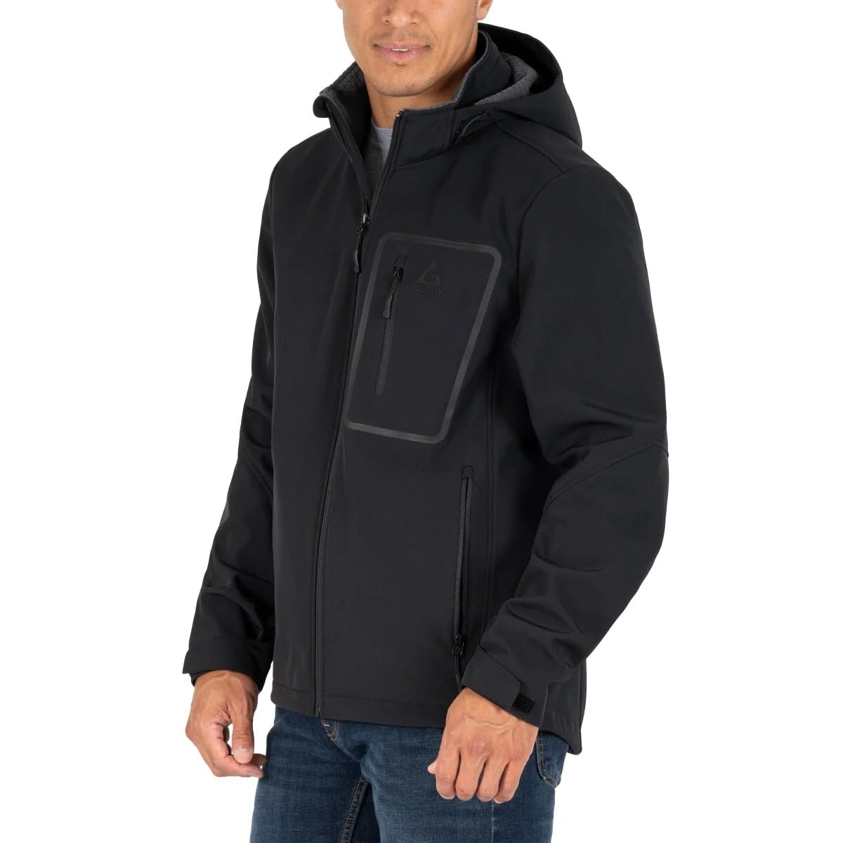 Men's Heavyweight Water-Resistant Softshell Jacket