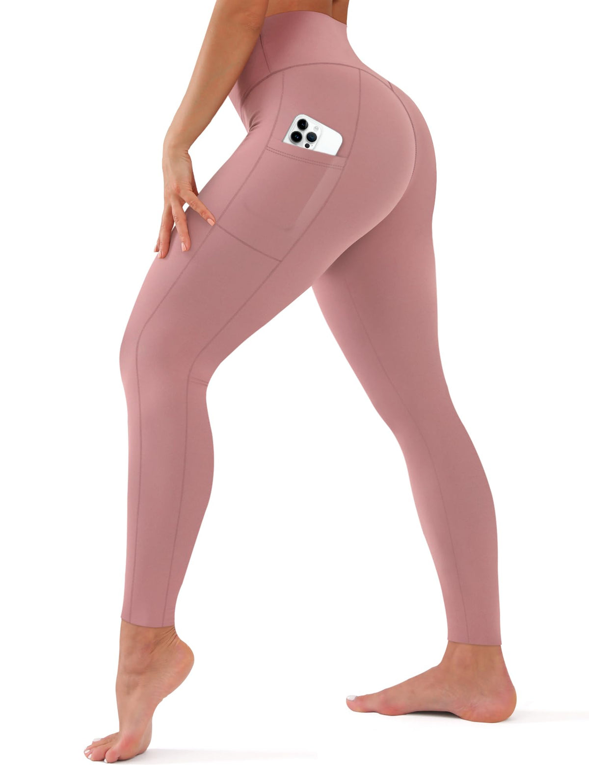 Laite Hebe Leggings for Women - High Waisted Full Length Buttery Soft Yoga Pants for Workout Athletic Daily