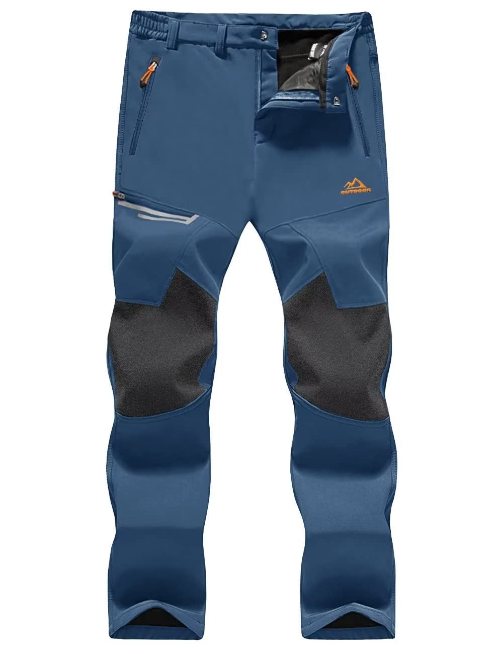 Men's Insulated Fleece-Lined Water-Resistant Hiking Pants