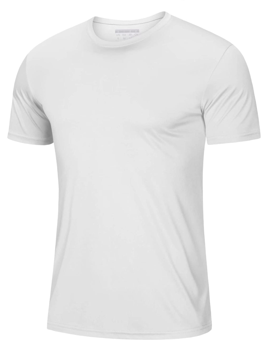 MAGCOMSEN Men's Short Sleeve UPF 50+ T-Shirt Quick Dry Workout Athletic Running Swim Tops Tee Rash Guard Performance Shirts