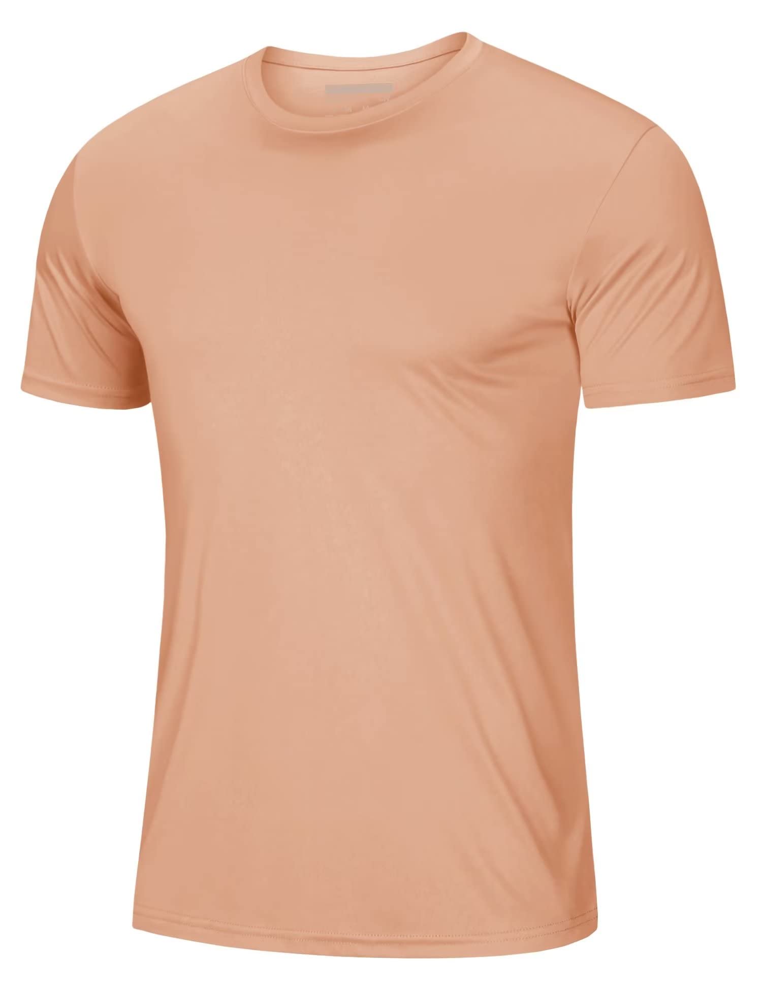 MAGCOMSEN Men's Short Sleeve UPF 50+ T-Shirt Quick Dry Workout Athletic Running Swim Tops Tee Rash Guard Performance Shirts