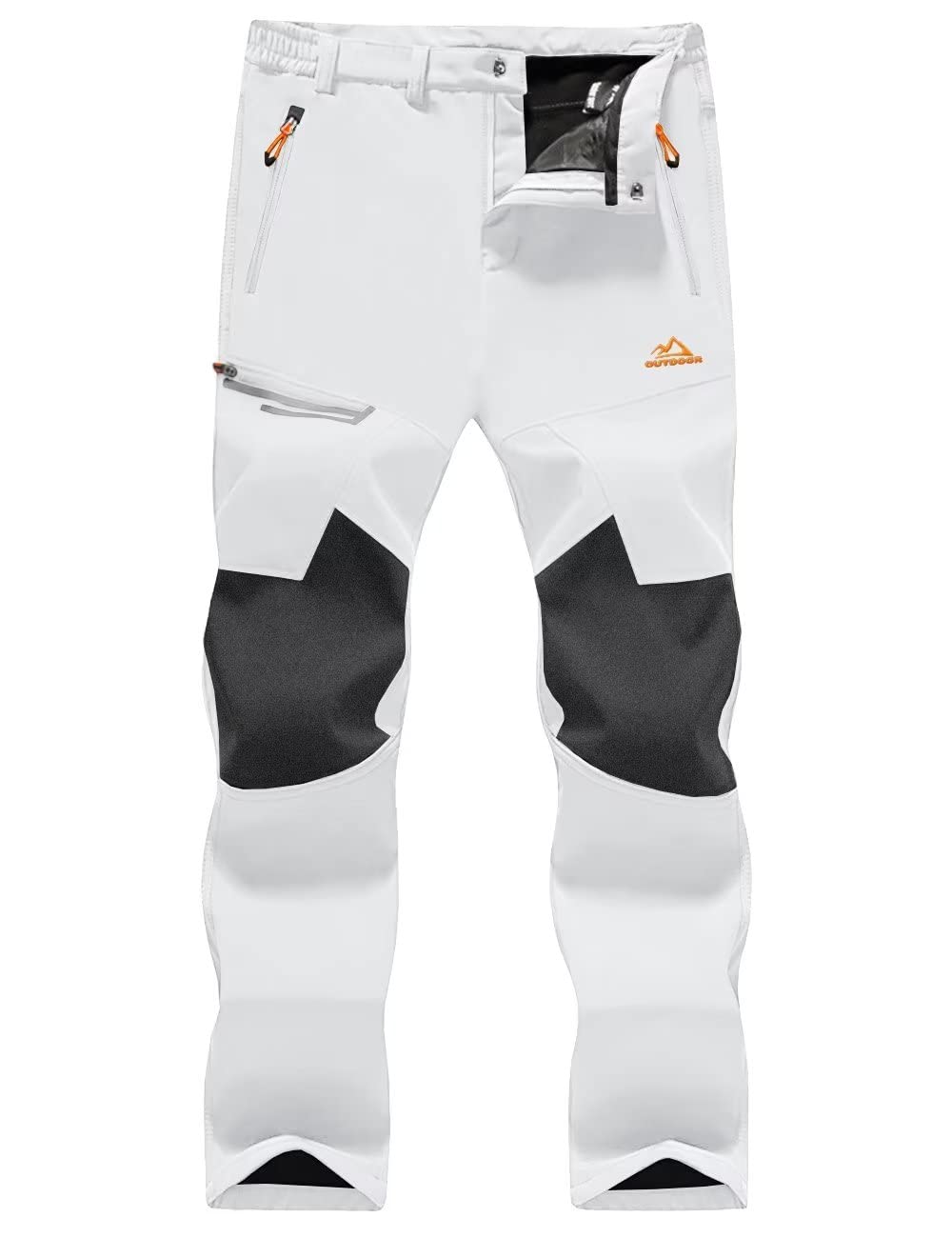 Men's Insulated Fleece-Lined Water-Resistant Hiking Pants