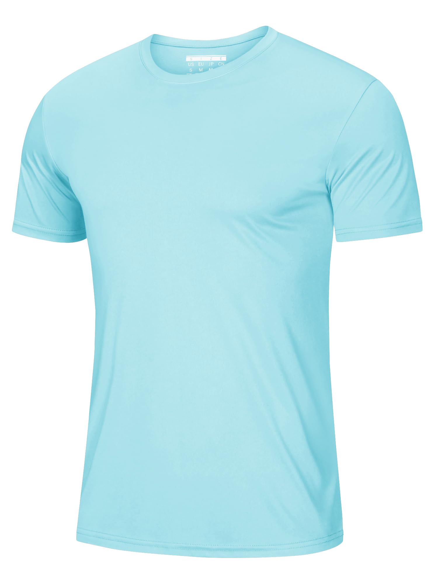 MAGCOMSEN Men's Short Sleeve UPF 50+ T-Shirt Quick Dry Workout Athletic Running Swim Tops Tee Rash Guard Performance Shirts
