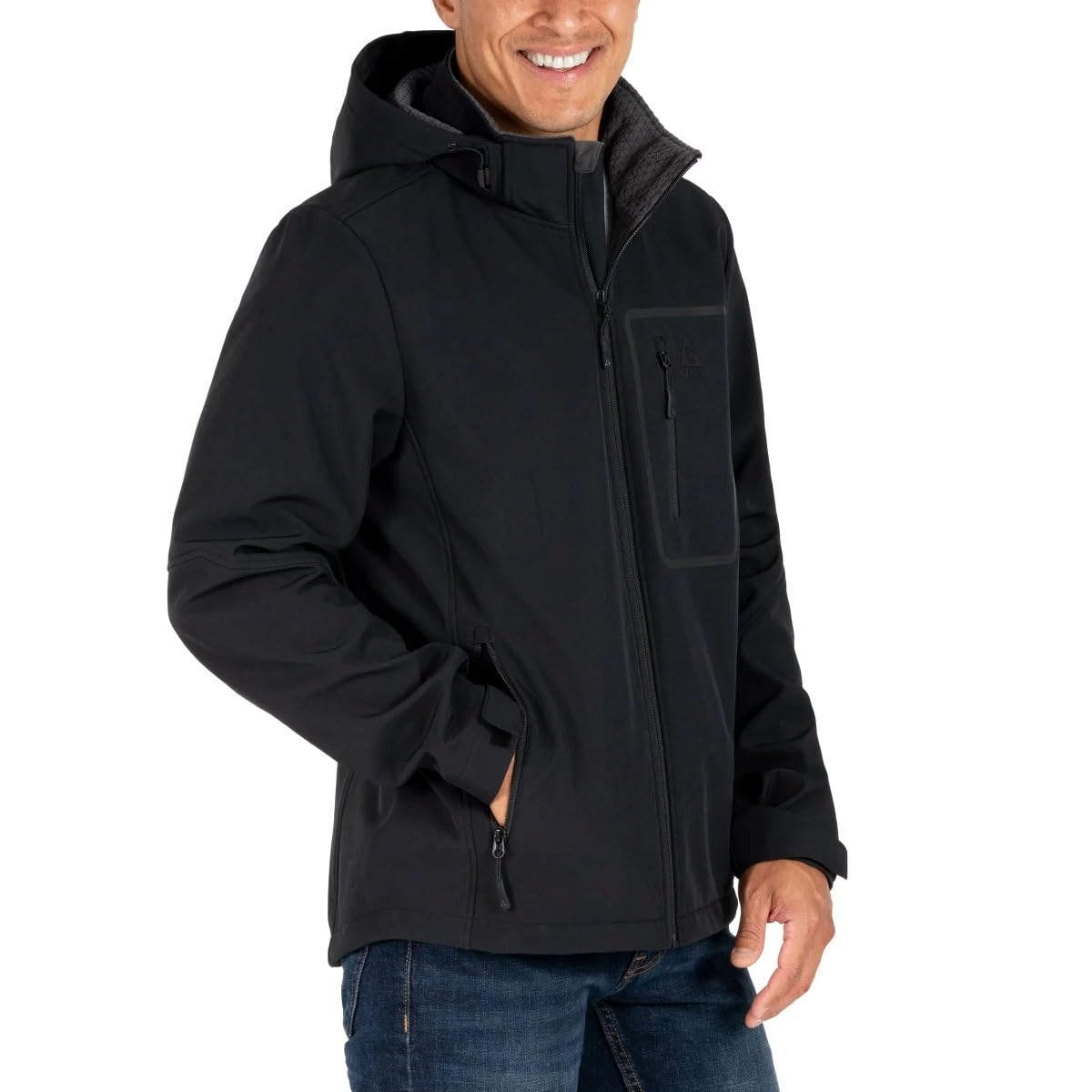 Men's Heavyweight Water-Resistant Softshell Jacket
