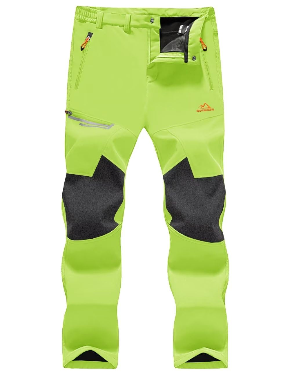Men's Insulated Fleece-Lined Water-Resistant Hiking Pants