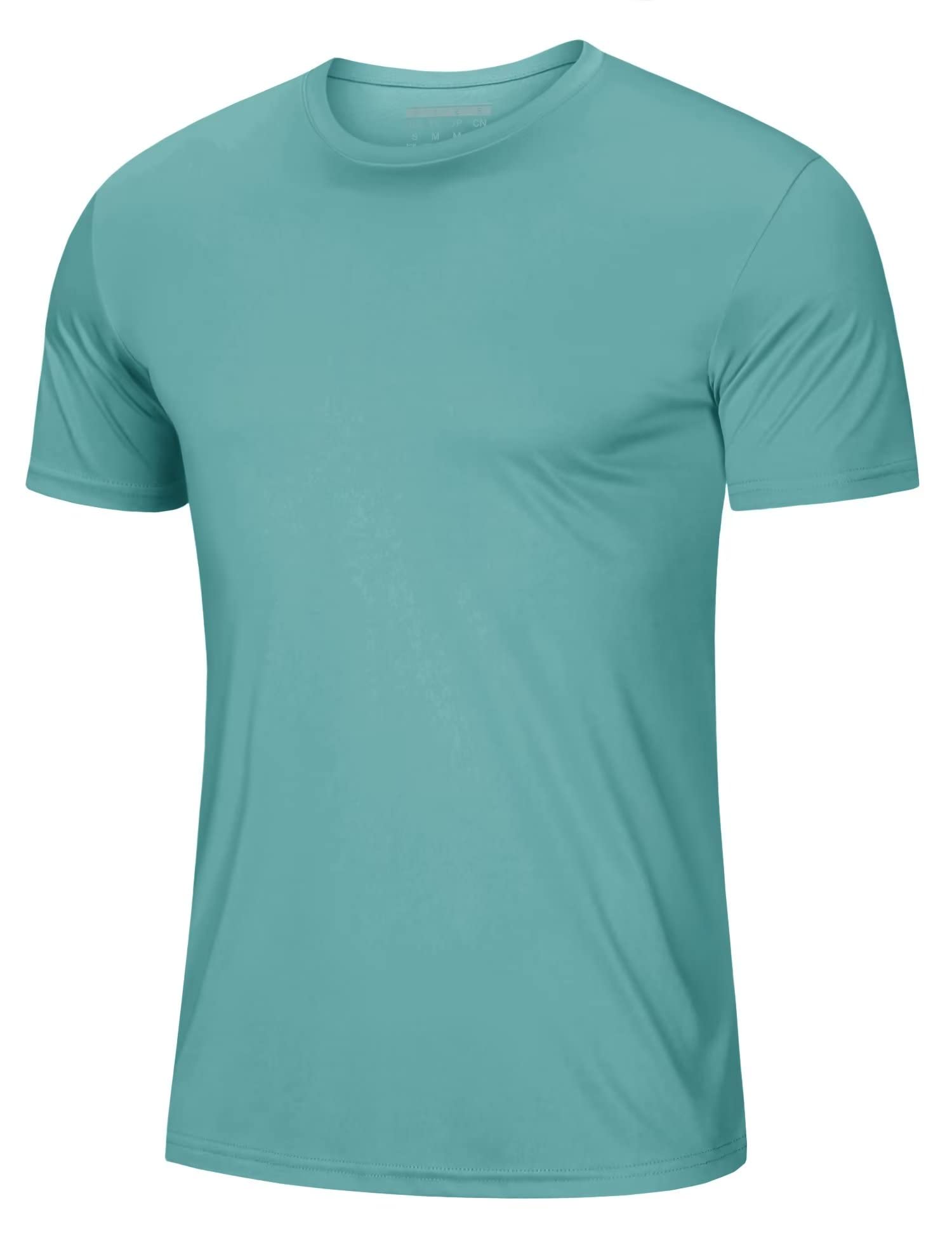 MAGCOMSEN Men's Short Sleeve UPF 50+ T-Shirt Quick Dry Workout Athletic Running Swim Tops Tee Rash Guard Performance Shirts