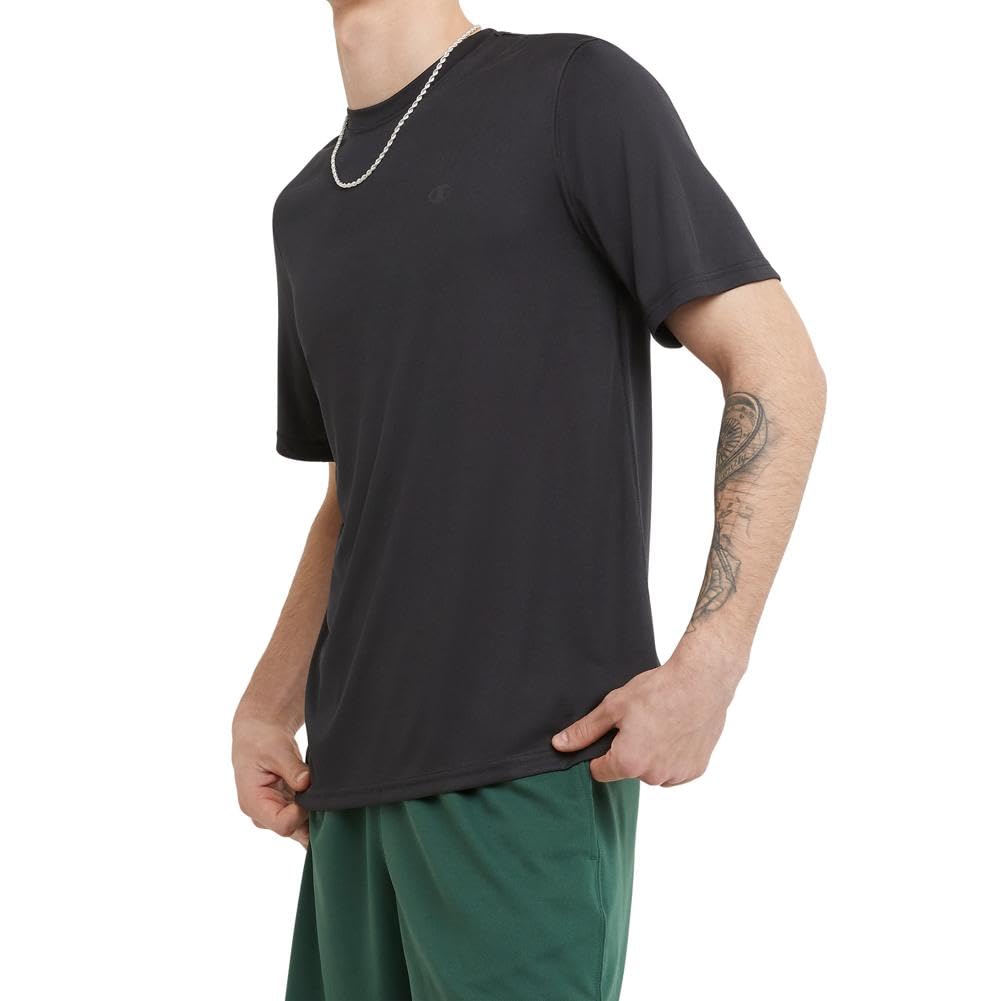 Champion Men's T-shirt, Sport Tee, Moisture Wicking, Anti Odor, Athletic T-shirt for Men (Reg. Or Big & Tall)