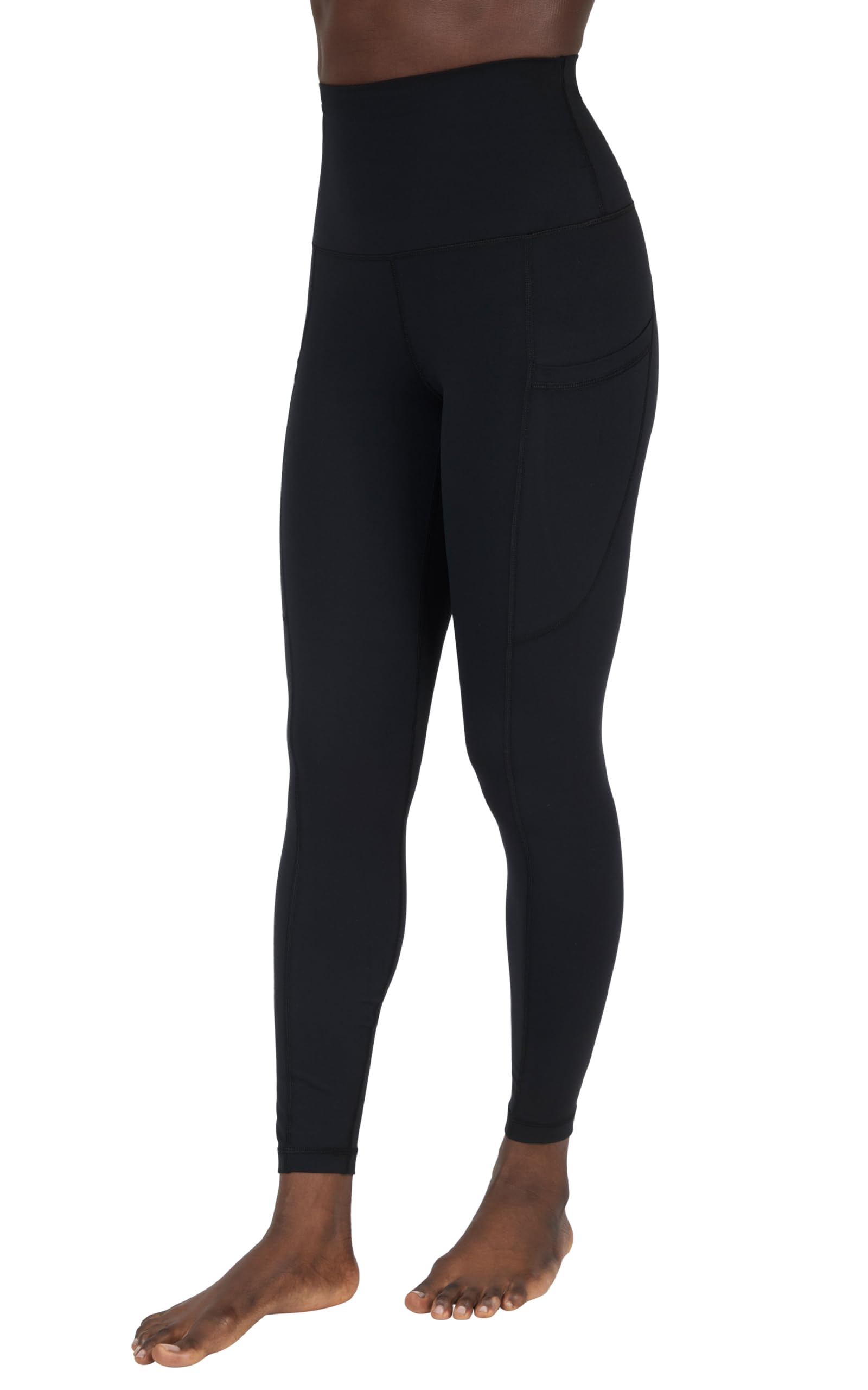 Yogalicious Womens High Waisted Yoga Legging Elastic Free Squat Proof Ankle Length Lux Workout Pant
