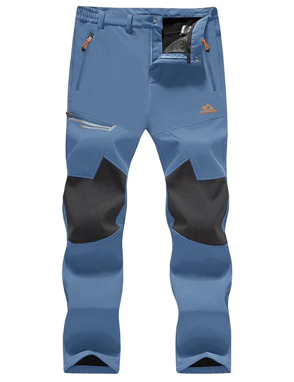 Men's Insulated Fleece-Lined Water-Resistant Hiking Pants