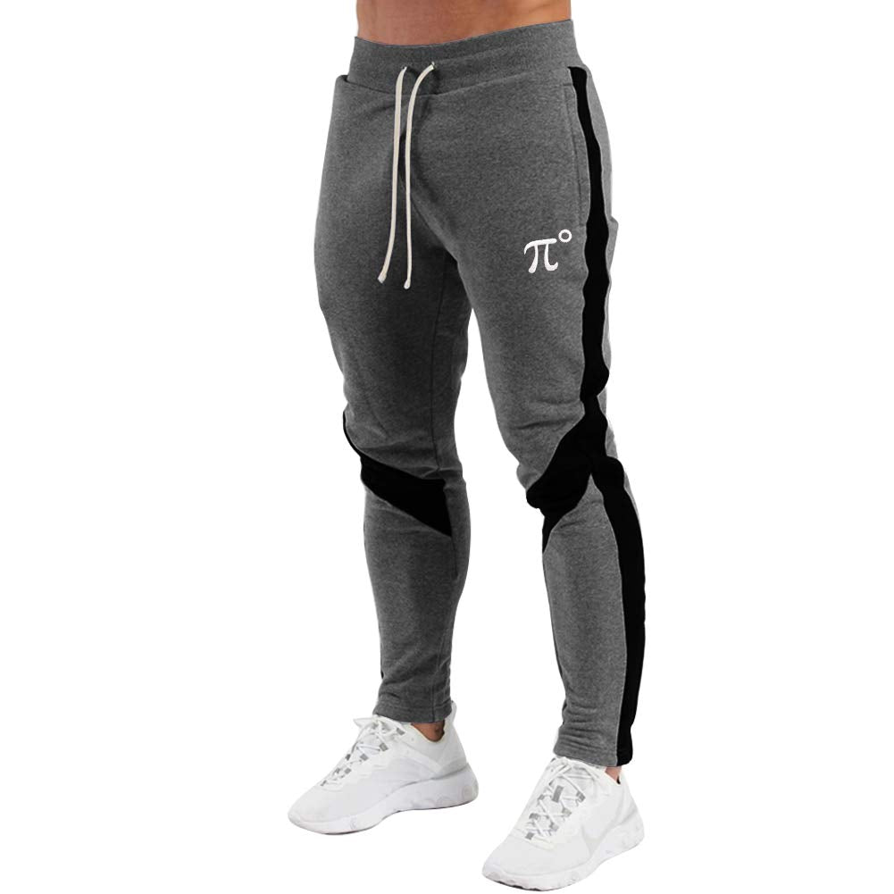 PIDOGYM Men's Track Pants,Slim Fit Athletic Sweatpants Joggers Trousers with Zipper Pockets