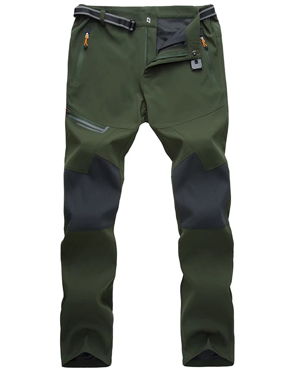 Men's Insulated Fleece-Lined Water-Resistant Hiking Pants