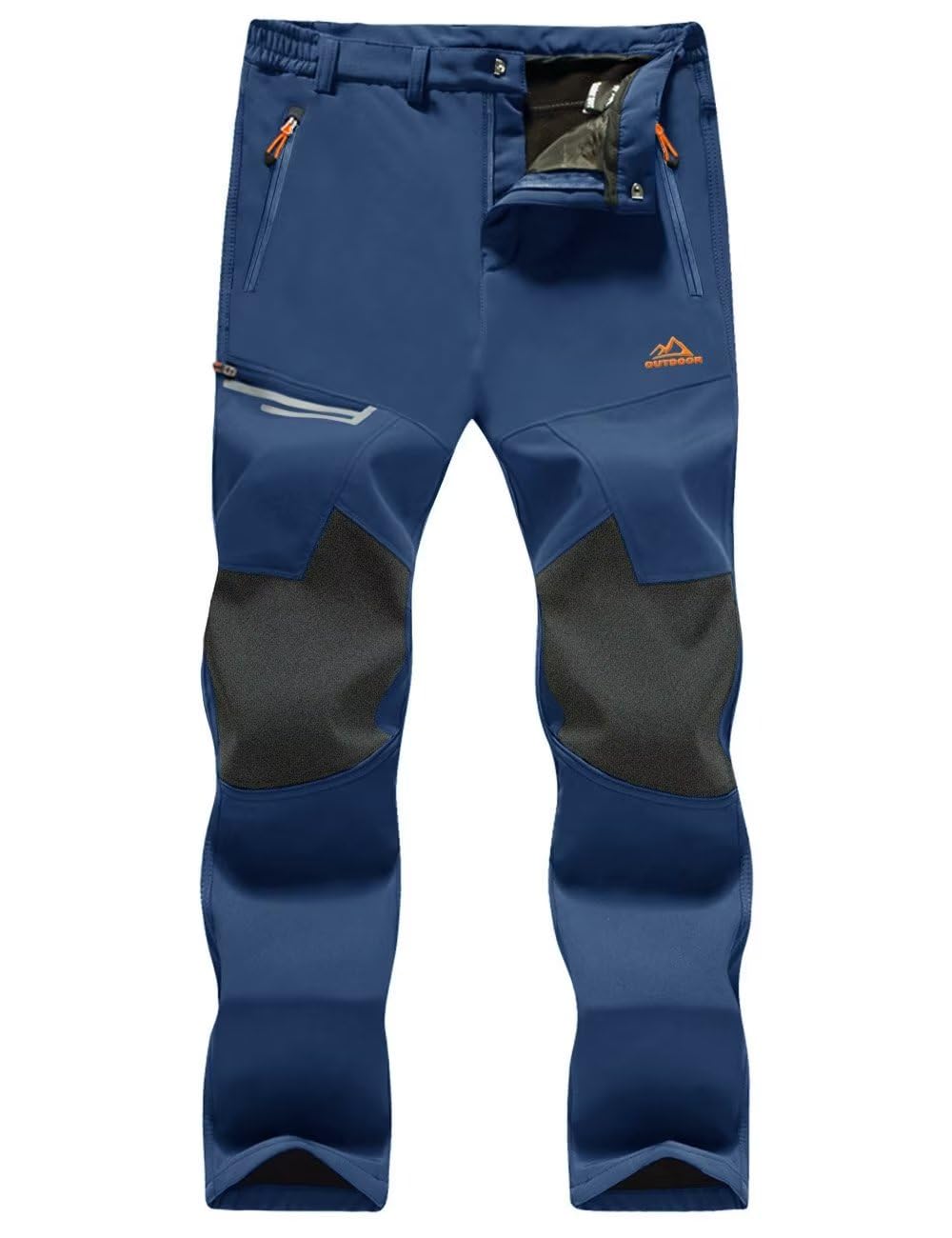 Men's Insulated Fleece-Lined Water-Resistant Hiking Pants