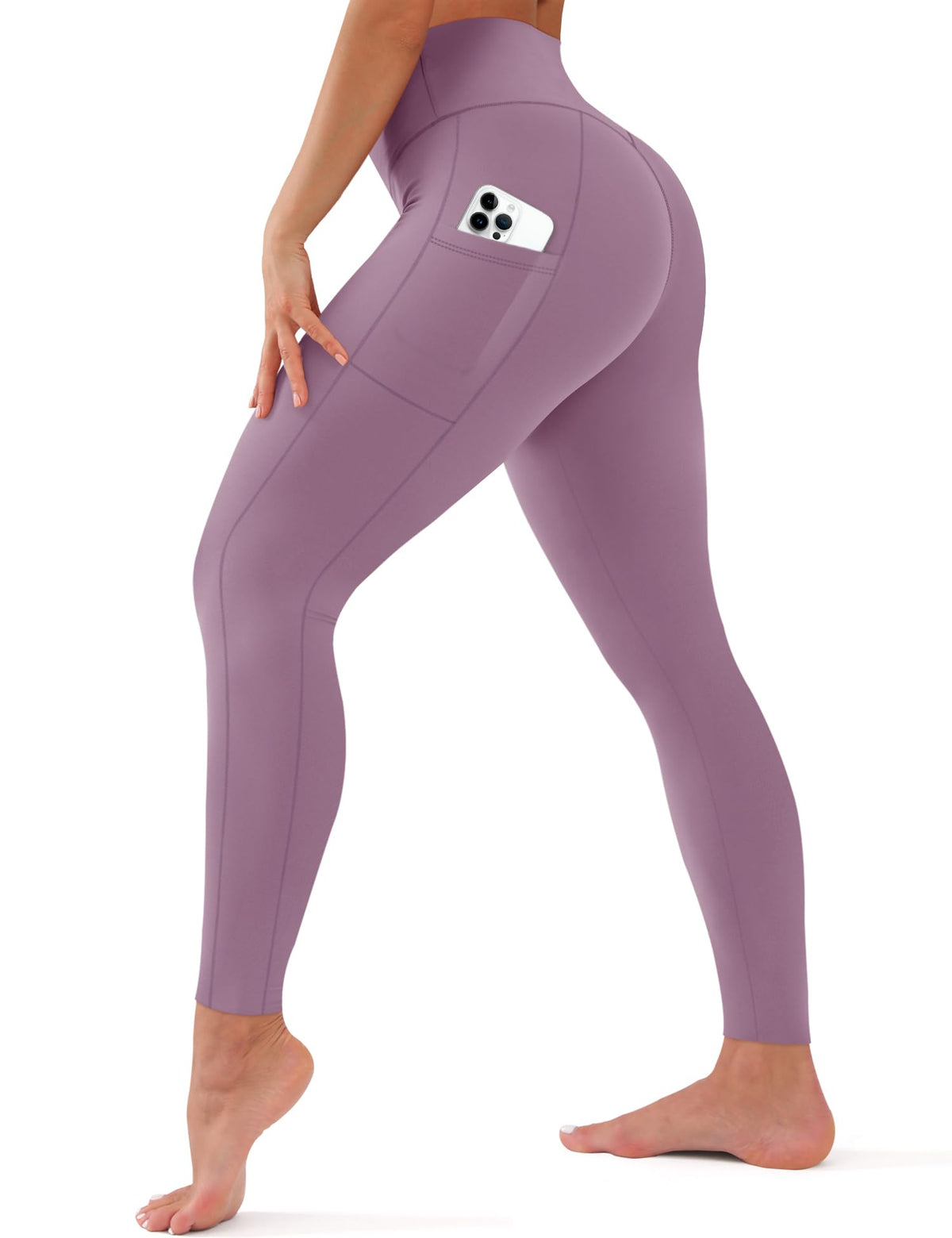 Laite Hebe Leggings for Women - High Waisted Full Length Buttery Soft Yoga Pants for Workout Athletic Daily