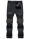 Men's Insulated Fleece-Lined Water-Resistant Hiking Pants