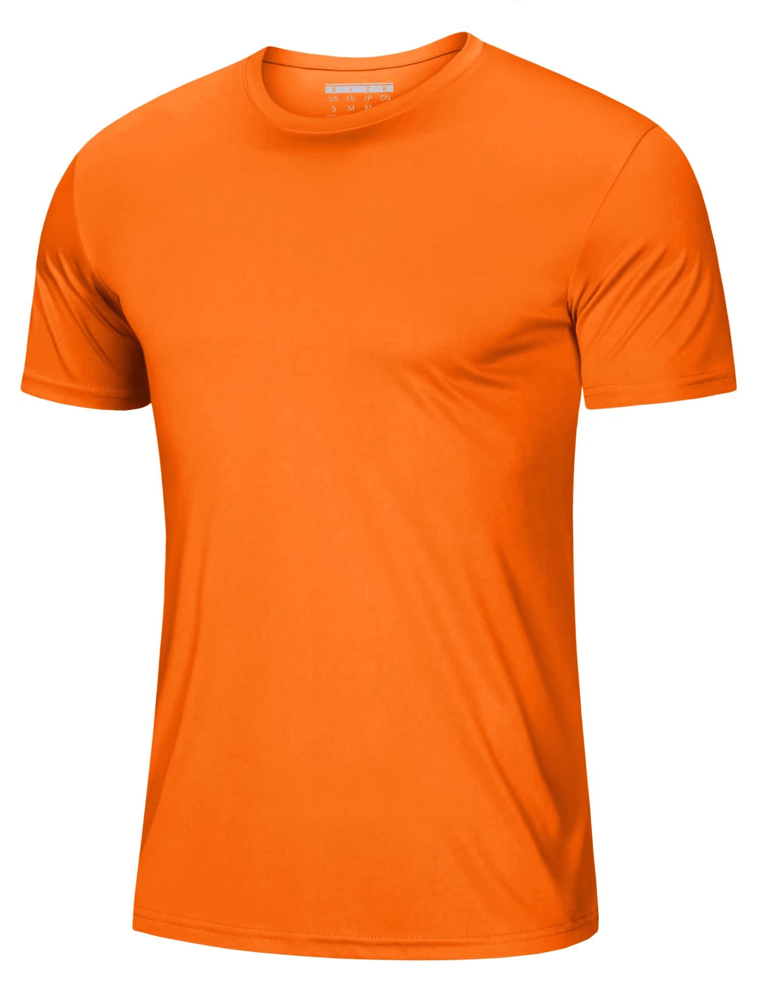 MAGCOMSEN Men's Short Sleeve UPF 50+ T-Shirt Quick Dry Workout Athletic Running Swim Tops Tee Rash Guard Performance Shirts