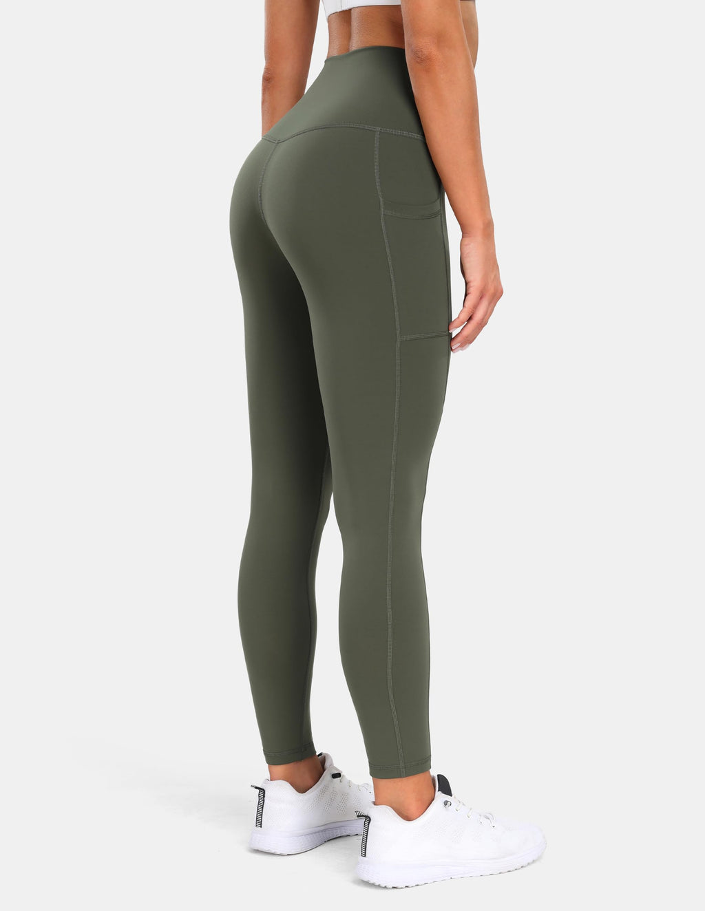 Women's Essential 7/8 High-Waist Leggings with Pockets