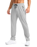 Men's Lightweight Quick-Dry Hiking Pants with Zipper Pockets