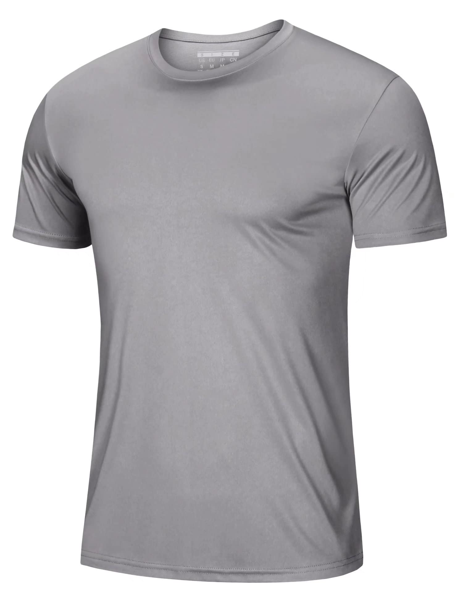 MAGCOMSEN Men's Short Sleeve UPF 50+ T-Shirt Quick Dry Workout Athletic Running Swim Tops Tee Rash Guard Performance Shirts