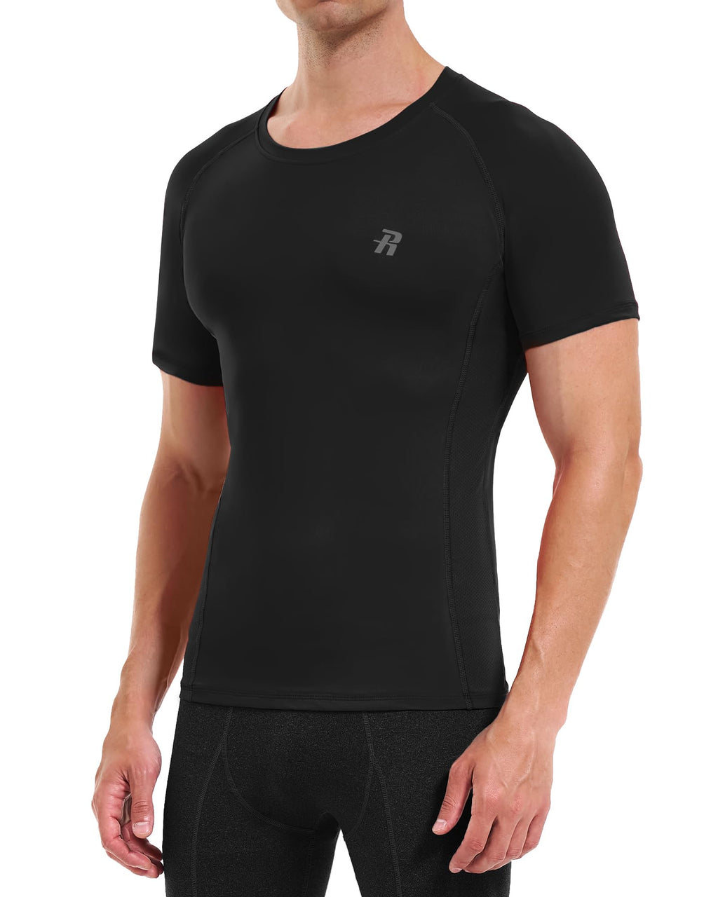 Men's Quick-Dry Short-Sleeve Compression Training Shirt
