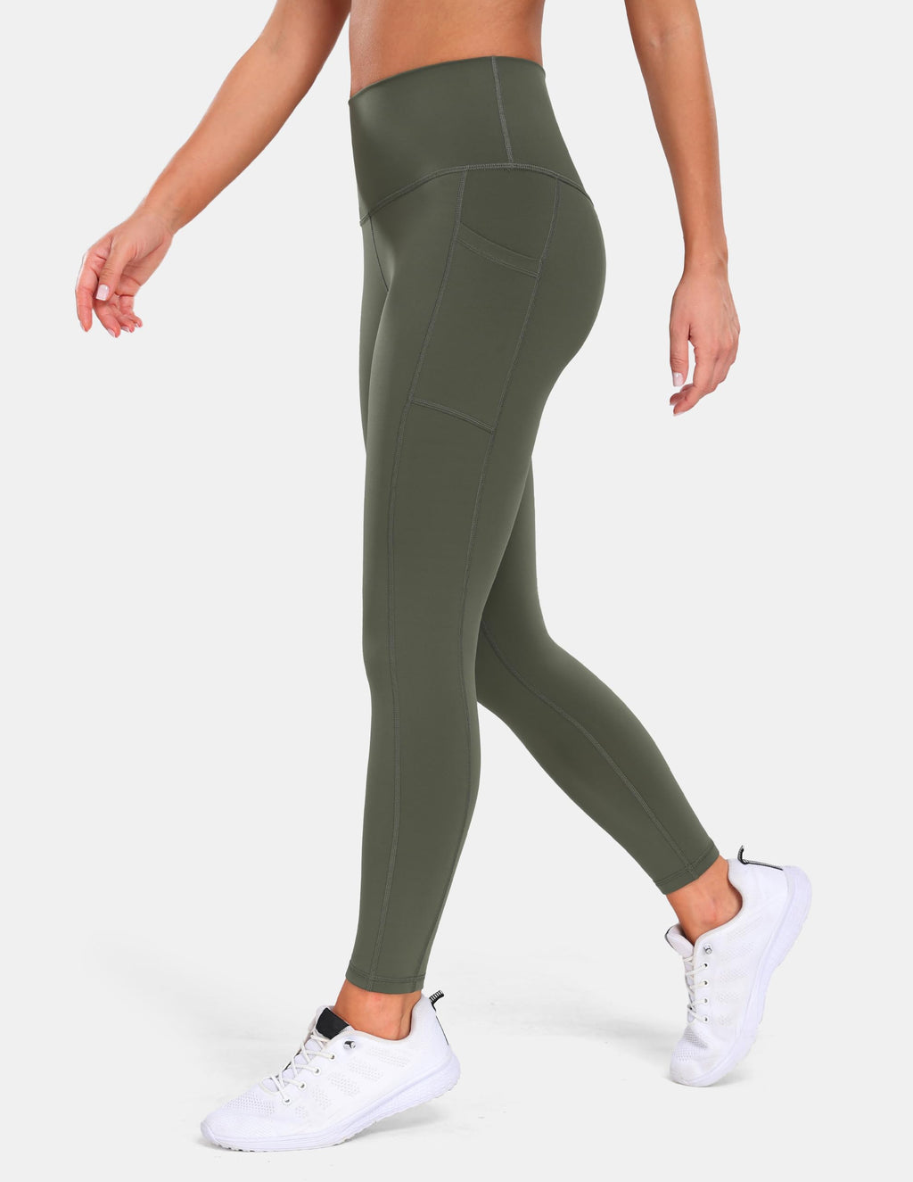 Women's Essential 7/8 High-Waist Leggings with Pockets