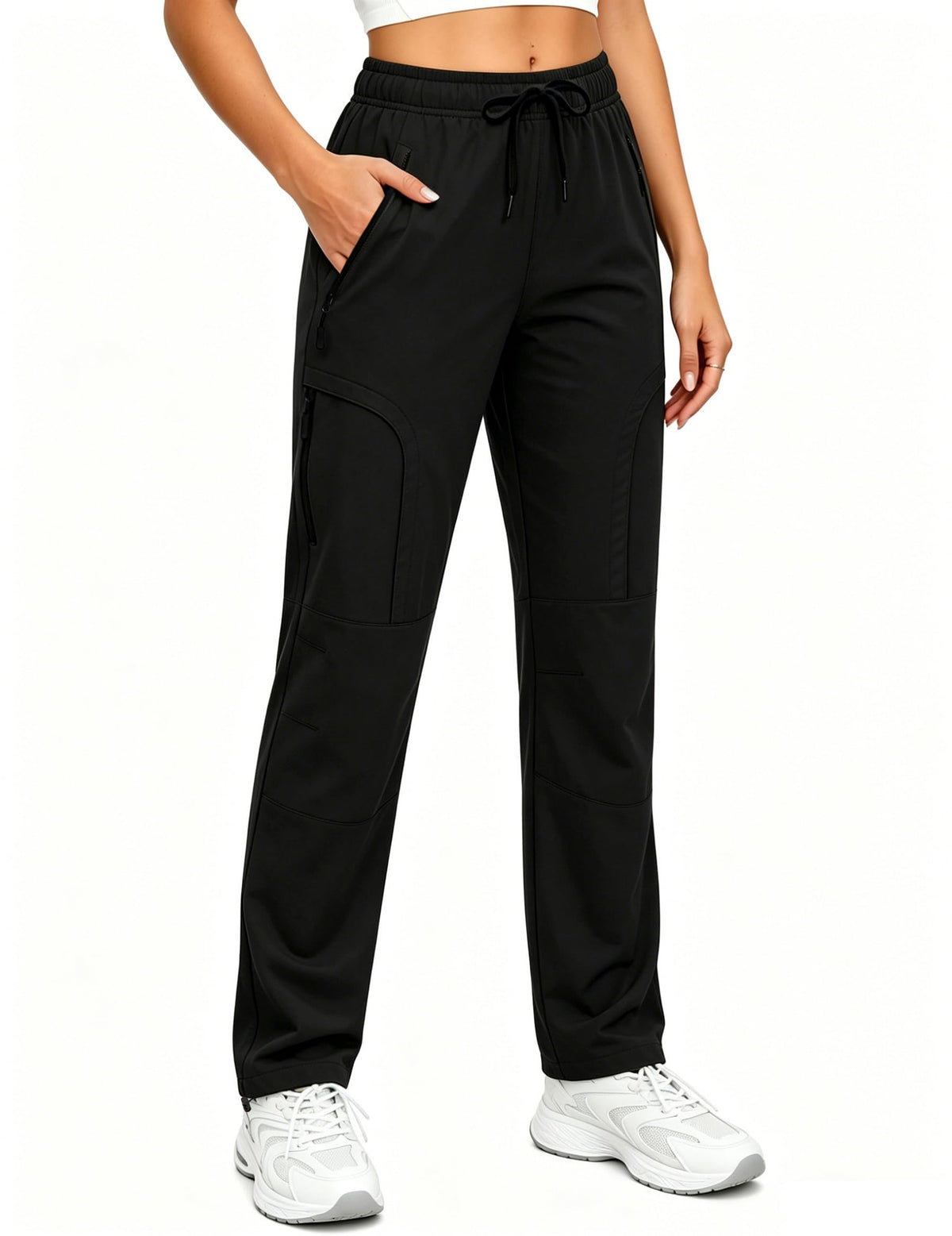 Women's UPF 50+ Lightweight Stretch Cargo Hiking Pants