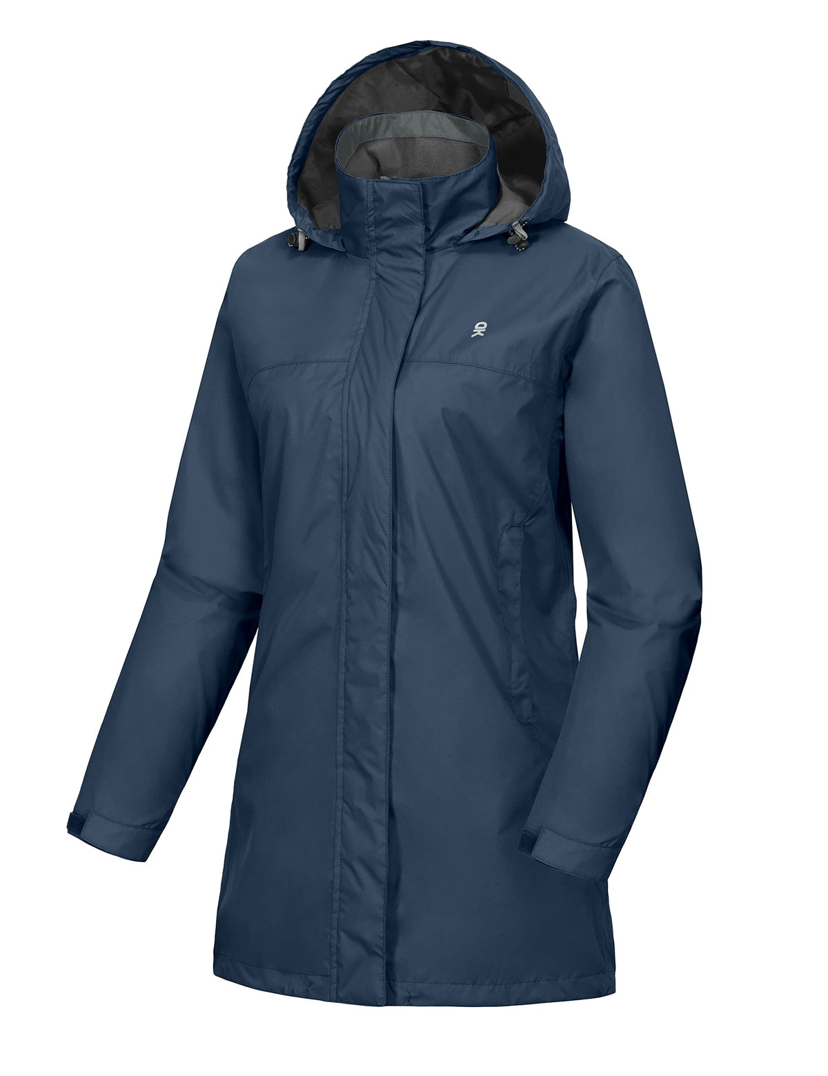 Women's Waterproof Hooded Hiking Rain Jacket