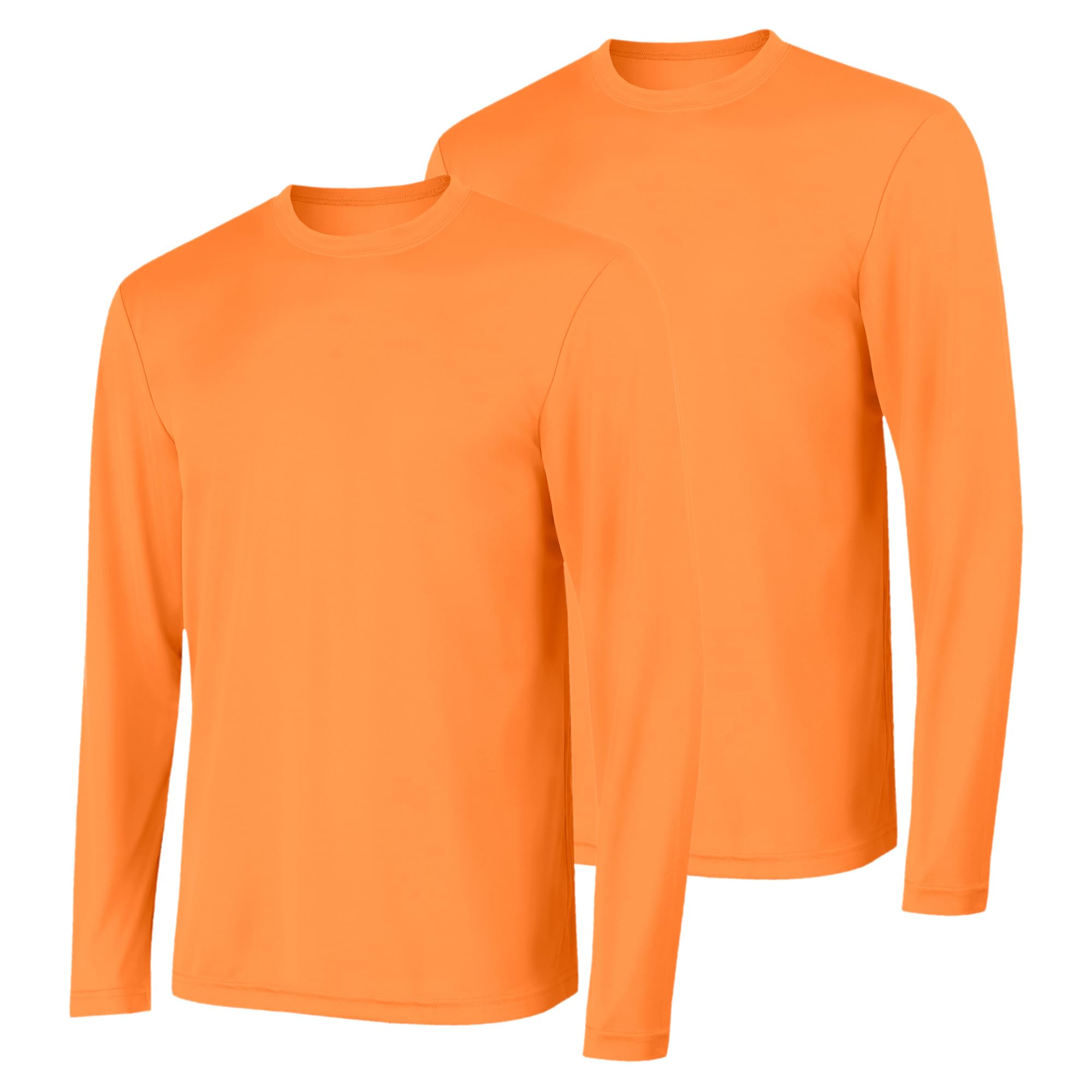 Hanes Sport Men's Long-Sleeve T-Shirt Pack, Cool DRI Moisture-Wicking Performance T-Shirts, Performance Tee, 2-Pack