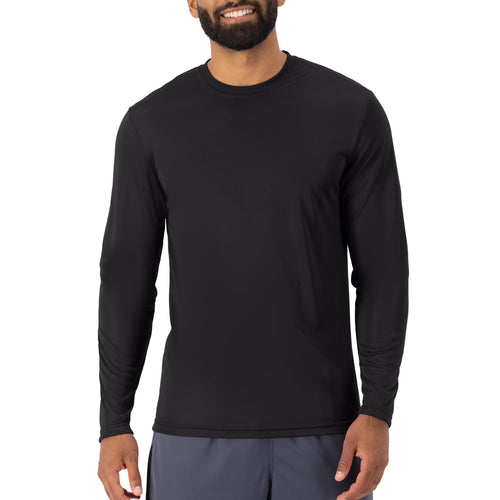 Men's 2-Pack Cool DRI Moisture-Wicking Long-Sleeve T-Shirts