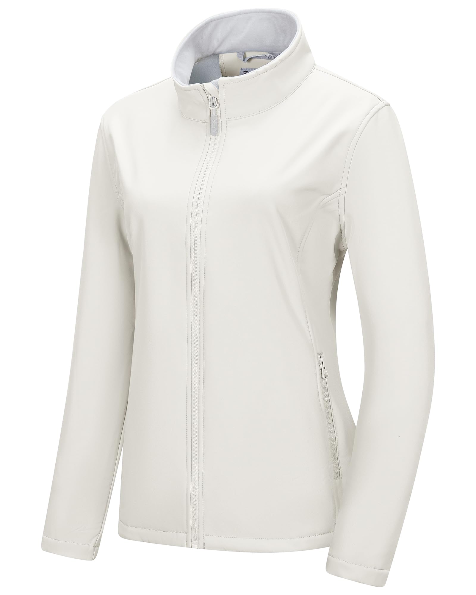 Women's Waterproof Fleece-Lined Softshell Jacket