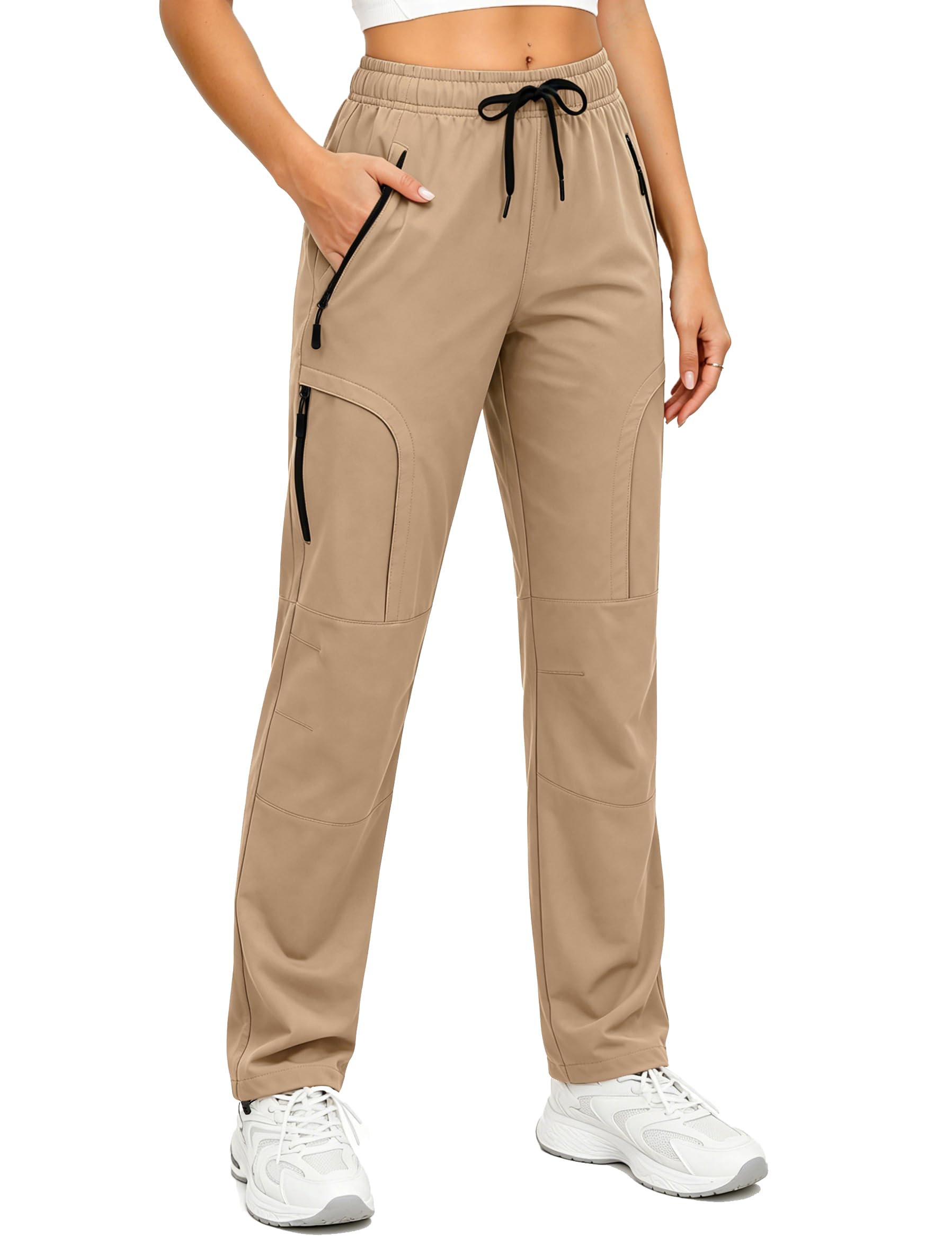 Women's UPF 50+ Lightweight Stretch Cargo Hiking Pants
