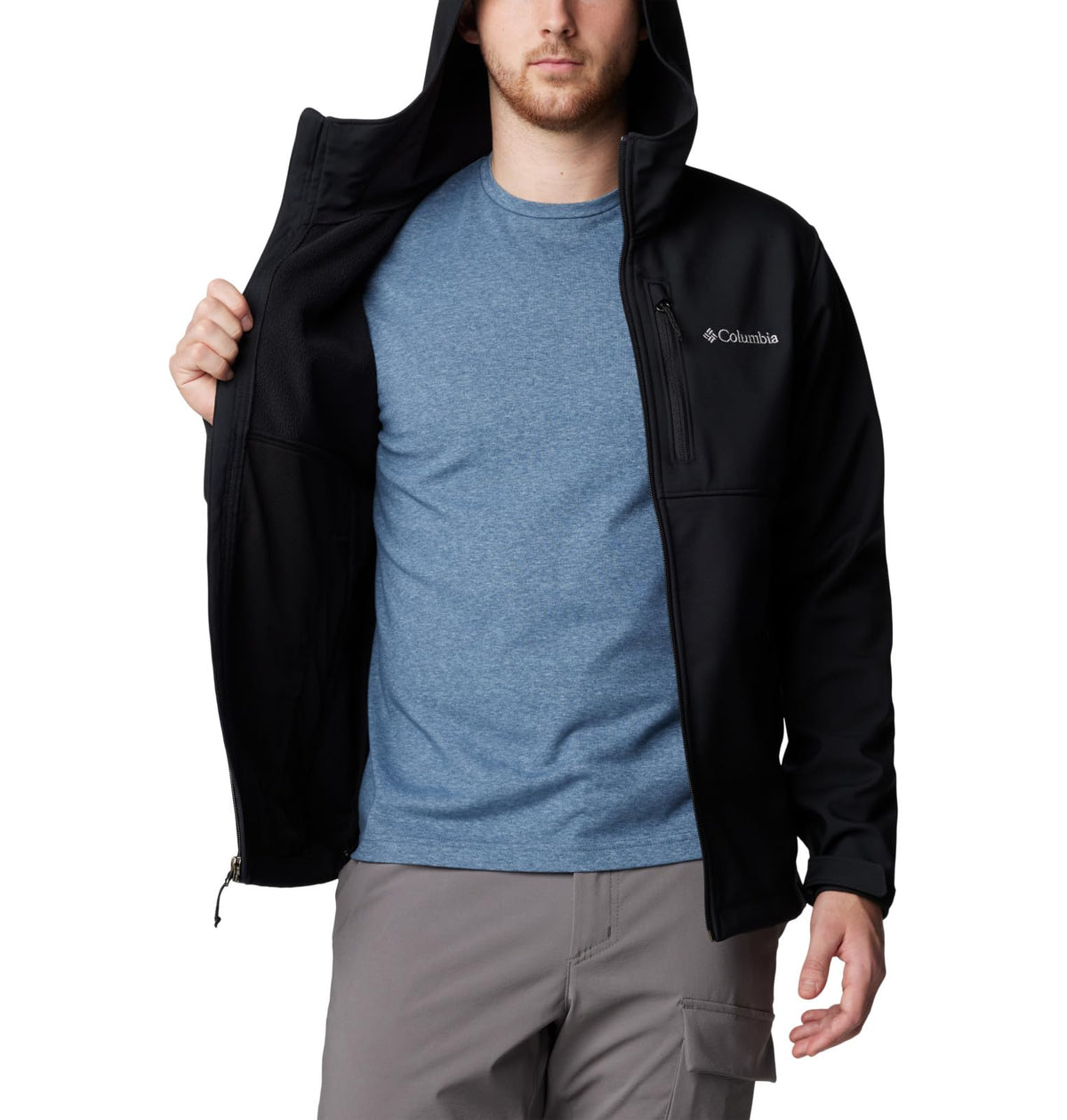 Men's Ascender II Hooded Outdoor Softshell Jacket