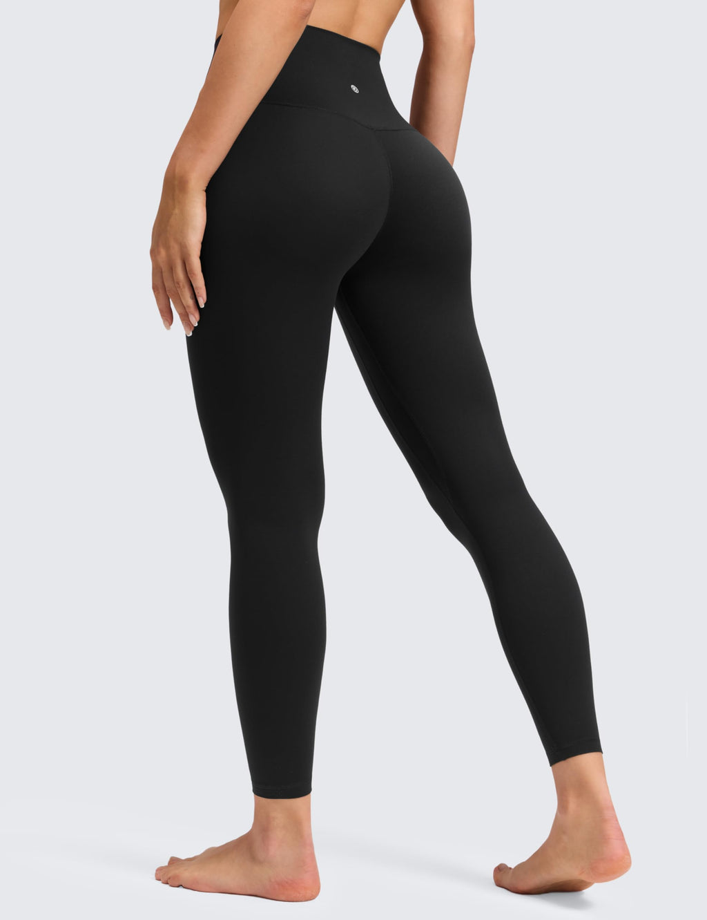 Women's 25-Inch No-Front-Seam High-Waist Yoga Leggings