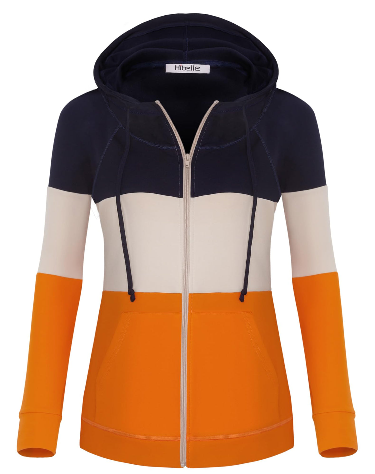 Women's Full-Zip Fleece-Lined Hoodie with Secure Pockets