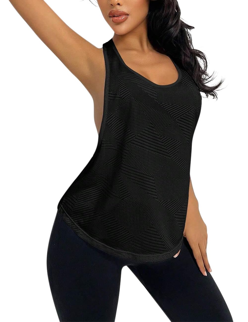FACDIBY Women’s Racerback Workout Tank Top Sleeveless Tops