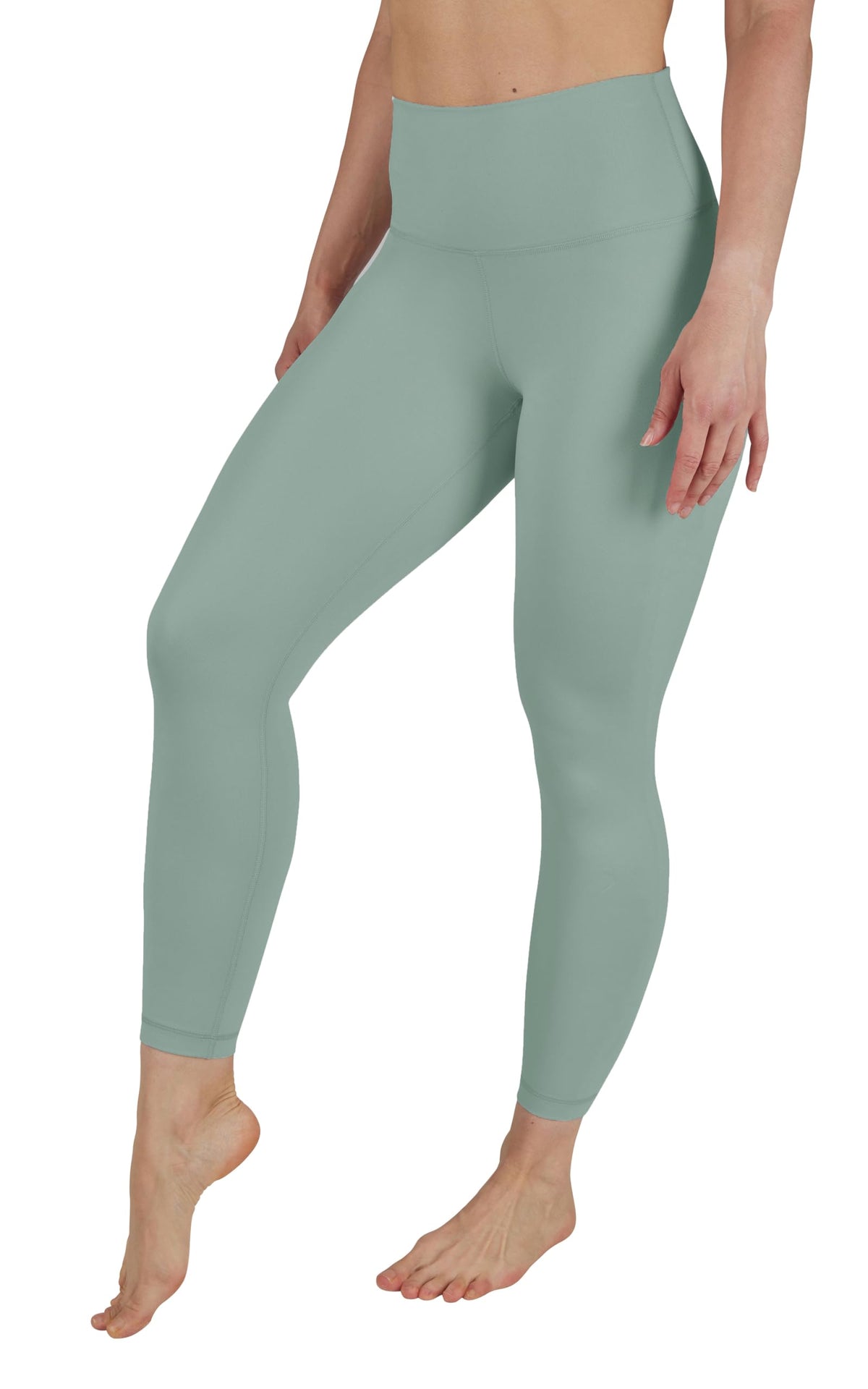 Yogalicious Womens High Waisted Yoga Legging Elastic Free Squat Proof Ankle Length Lux Workout Pant