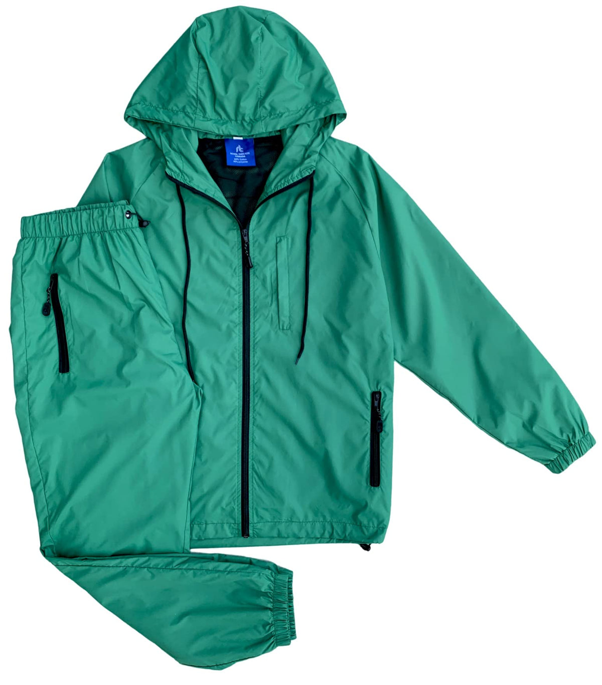 Men's 2-Piece Lightweight Windbreaker Tracksuit Set