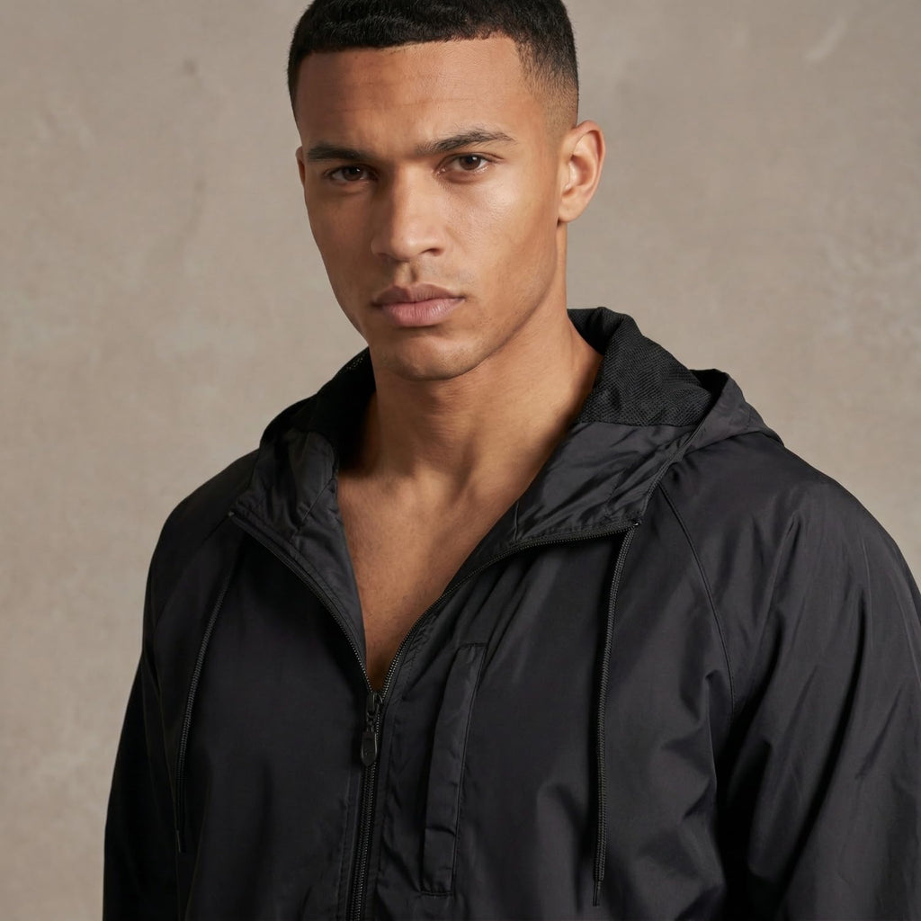 Men's 2-Piece Lightweight Windbreaker Tracksuit Set