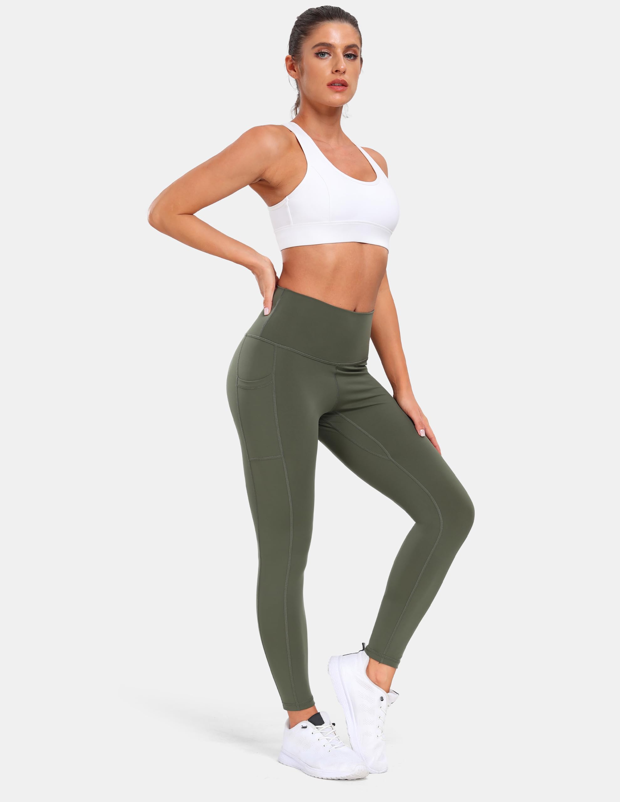 Women's Essential 7/8 High-Waist Leggings with Pockets