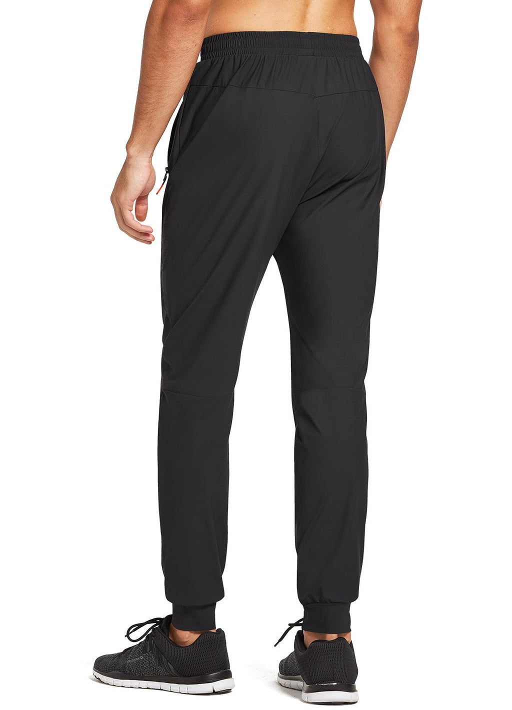 Men's Lightweight Running Joggers with Zipper Pockets