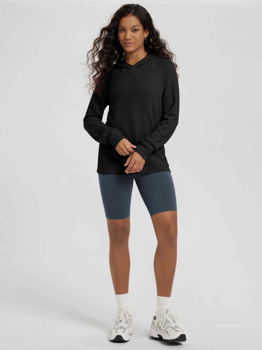 Women's Ultra-Soft Stretch Fleece Pullover Hoodie