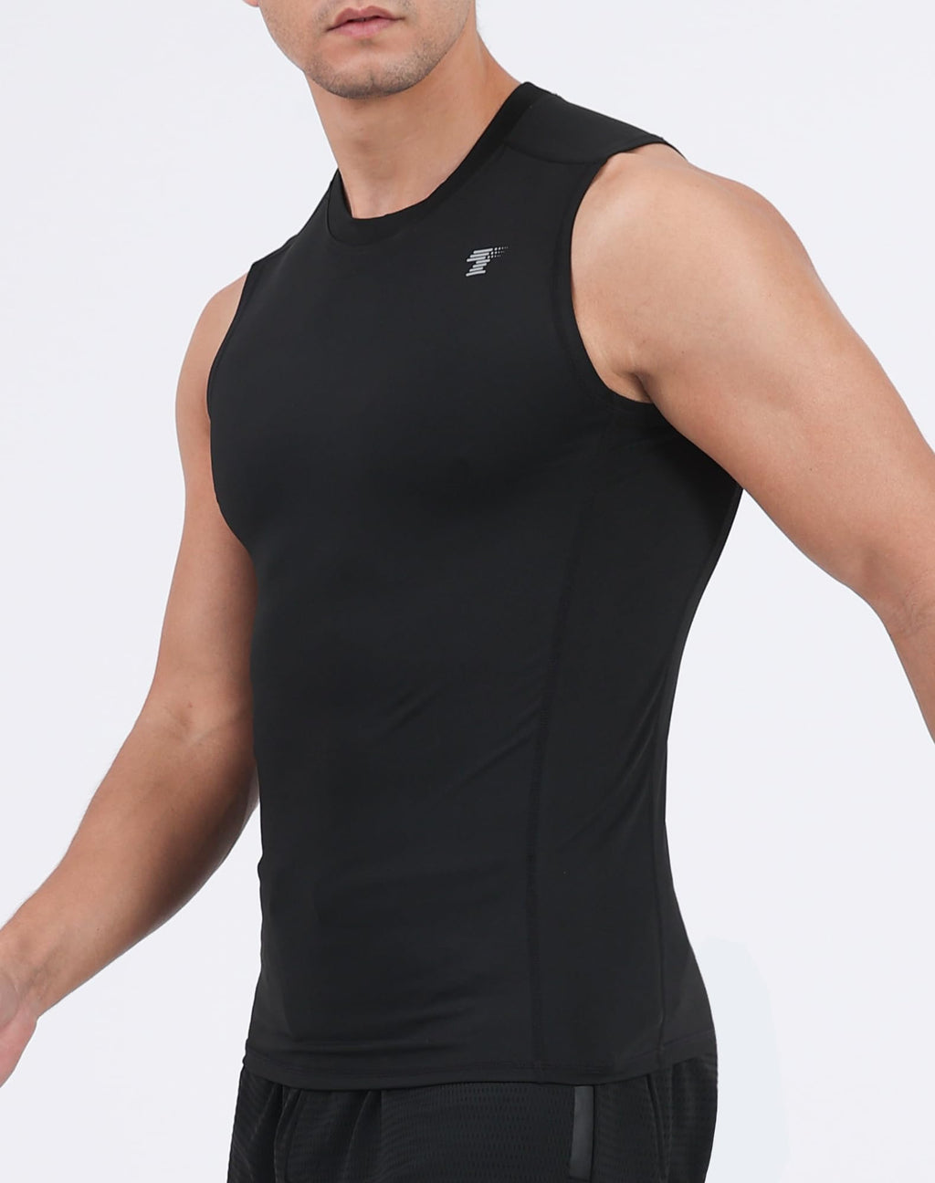 Men's 5-Pack Sleeveless Compression Training Tank Tops