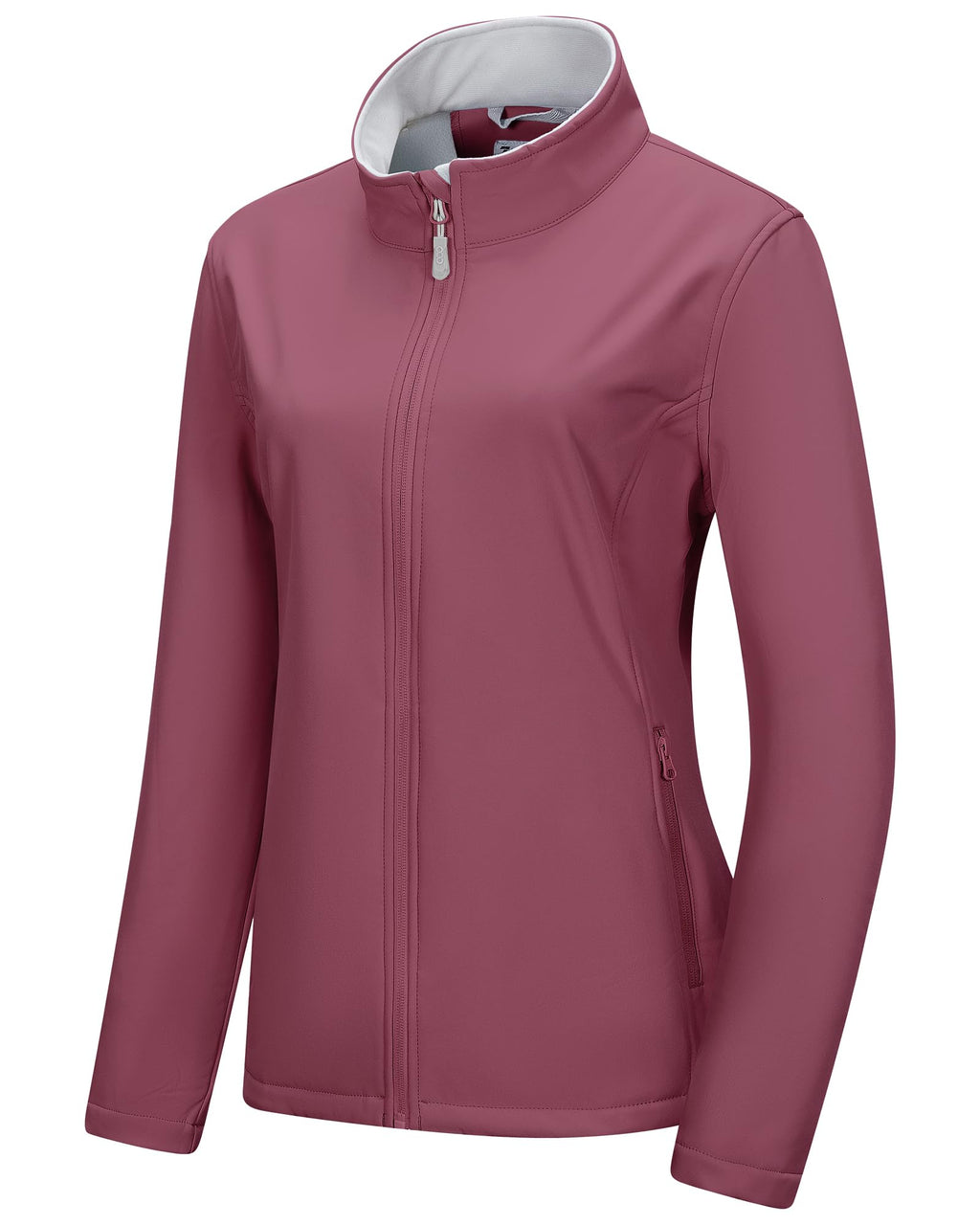 Women's Waterproof Fleece-Lined Softshell Jacket