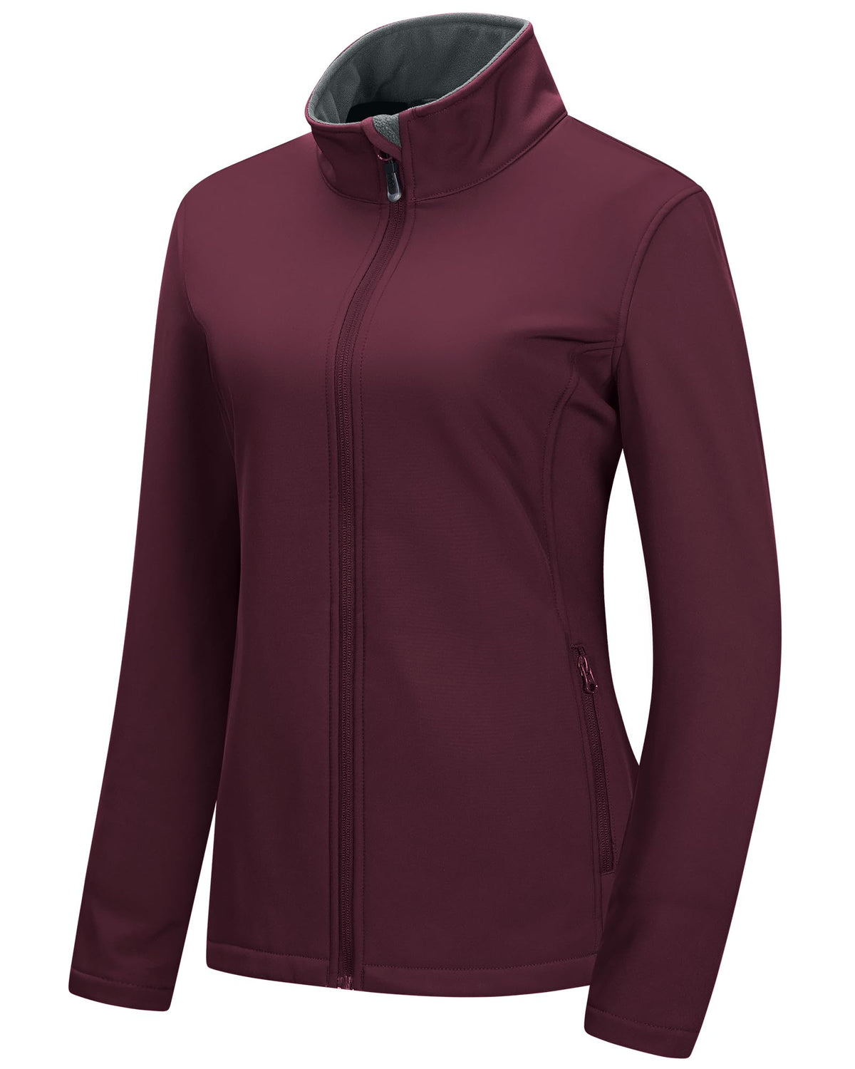 Women's Waterproof Fleece-Lined Softshell Jacket