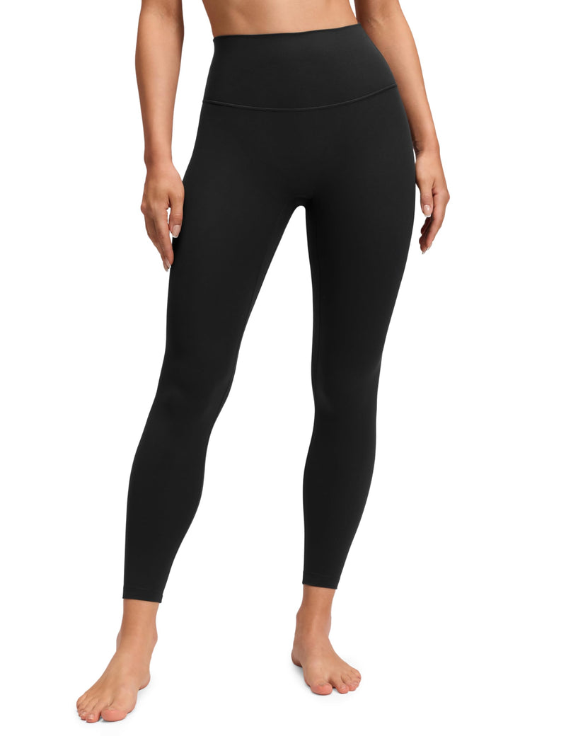 Women's 25-Inch No-Front-Seam High-Waist Yoga Leggings