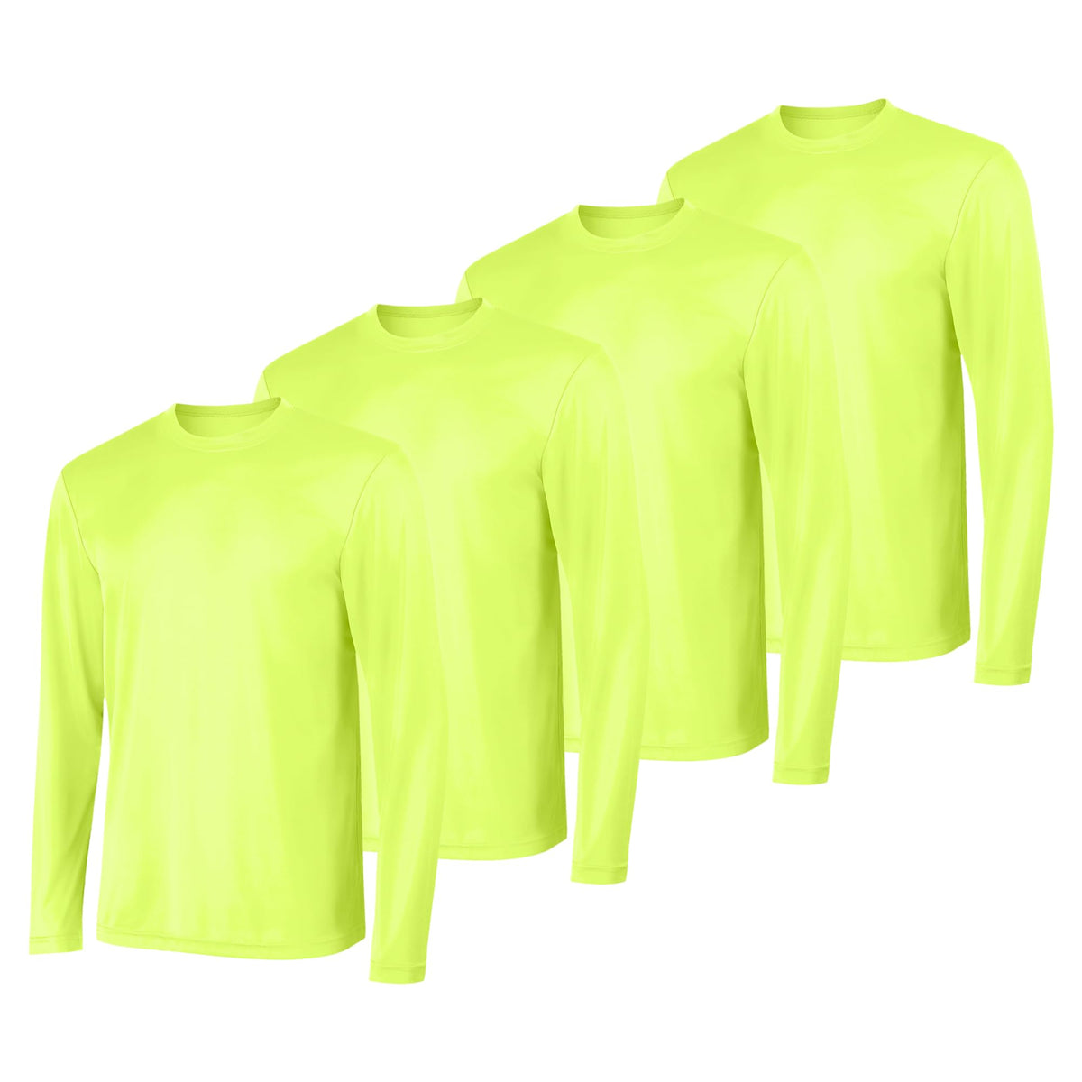 Hanes Sport Men's Long-Sleeve T-Shirt Pack, Cool DRI Moisture-Wicking Performance T-Shirts, Performance Tee, 2-Pack