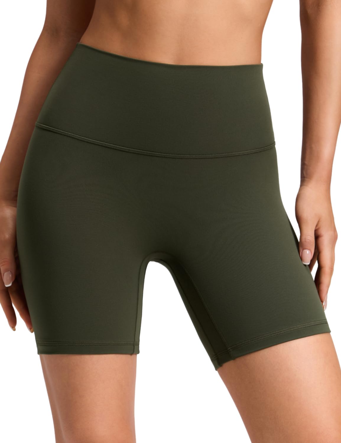 Women's 6-Inch Seamless High-Waist Biker Shorts