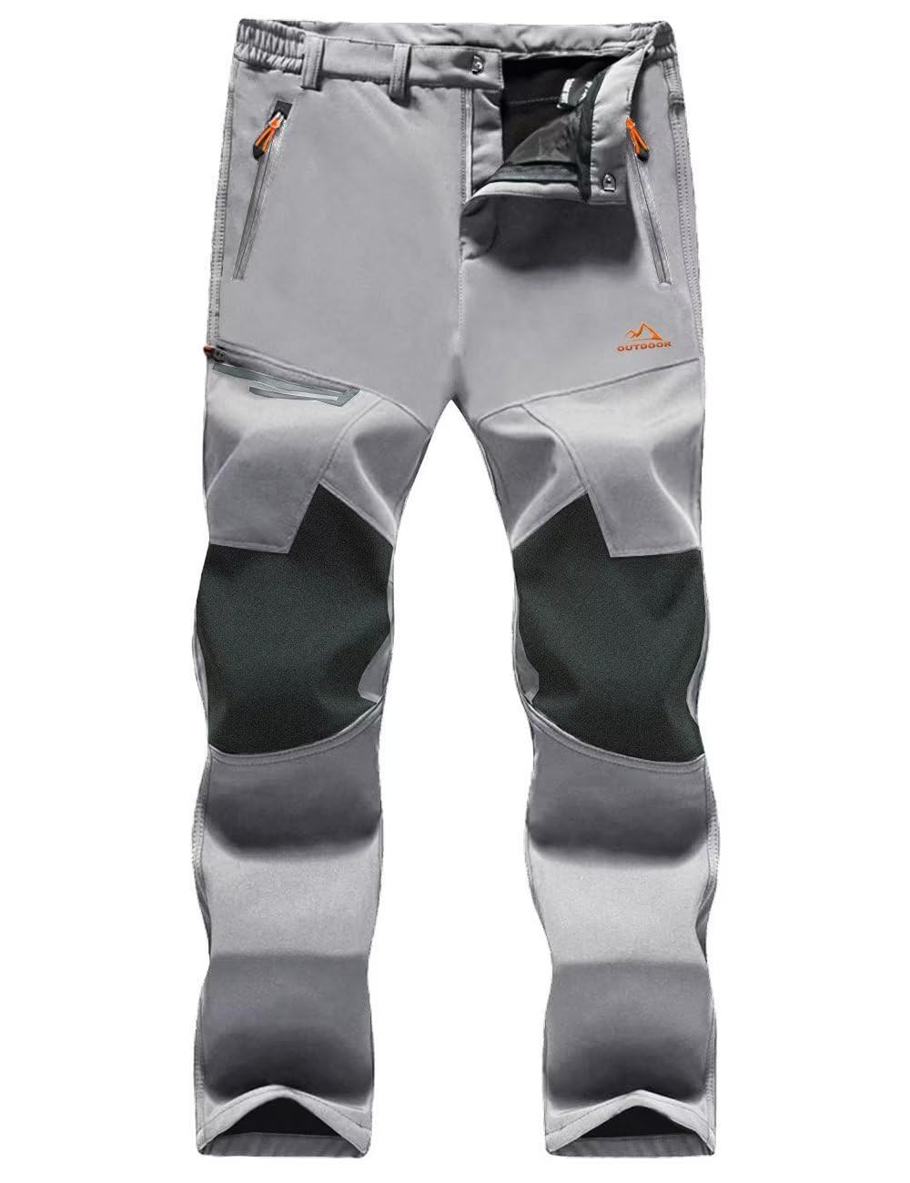 Men's Insulated Fleece-Lined Water-Resistant Hiking Pants