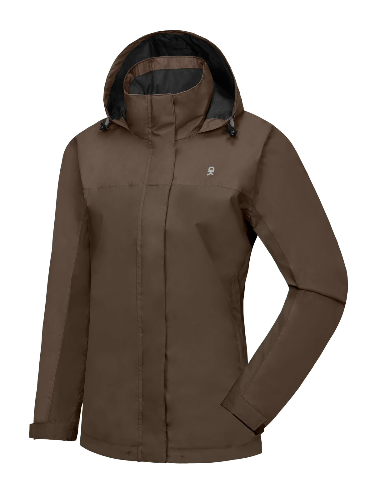 Women's Waterproof Hooded Hiking Rain Jacket