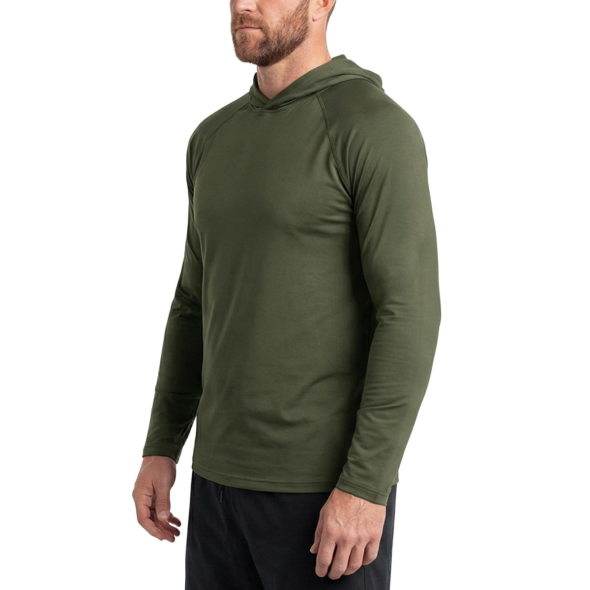 Men's Lightweight Athletic Long-Sleeve Hoodie